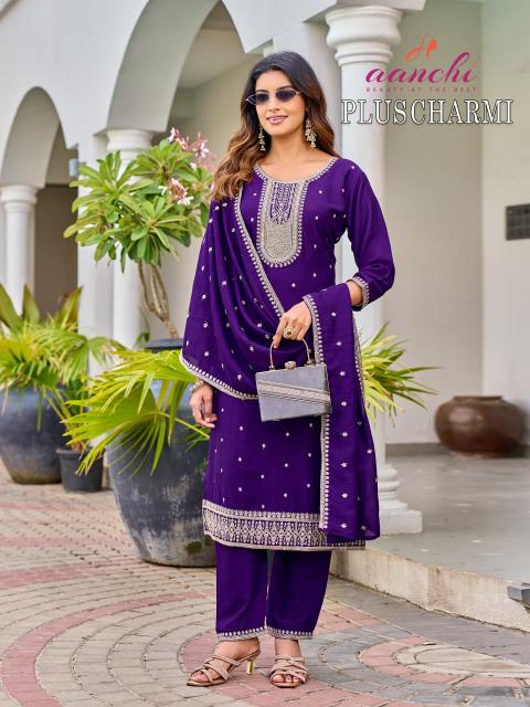Aanchi plus charmi best wholesale kurtis in surat